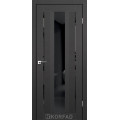 Міжкімнатні двері KORFAD AL-02 SPAN TripBlack8