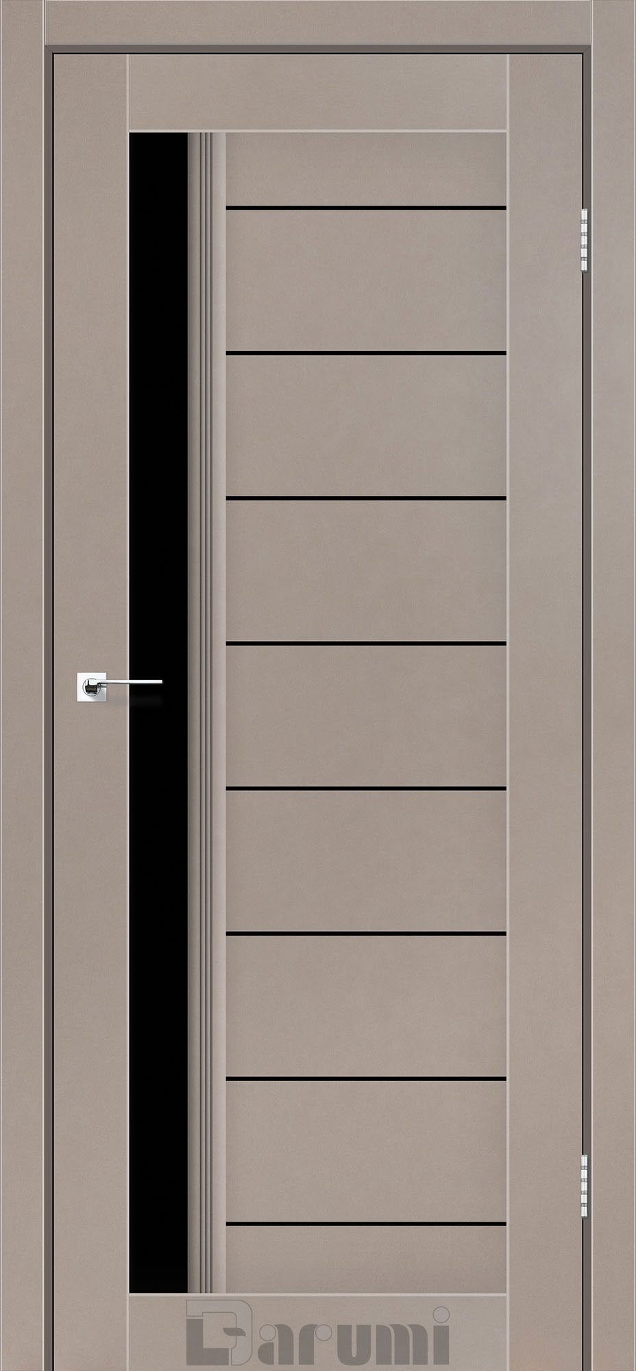 Міжкімнатні двері DARUMI BORDO GC Black