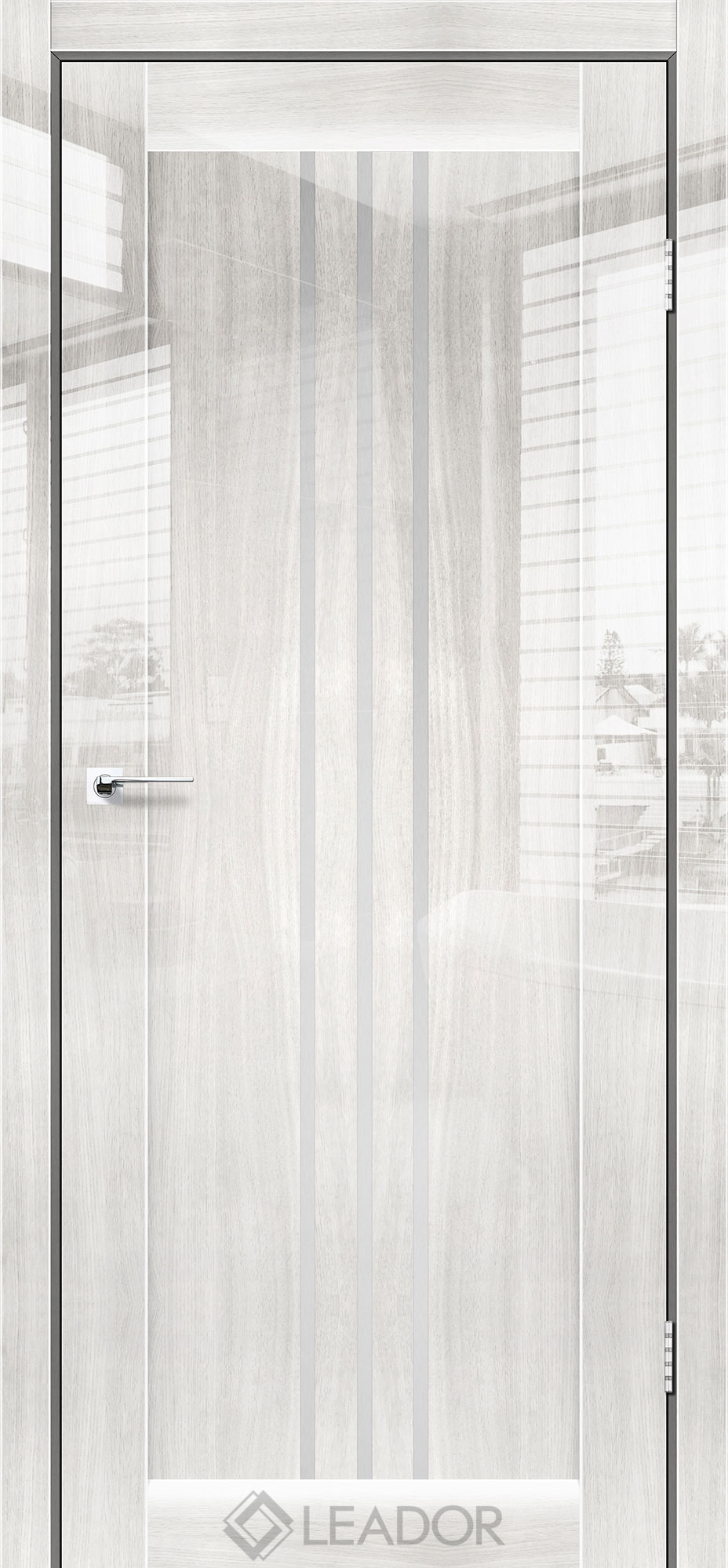 Міжкімнатні двері LEADOR GLOSS BURANO OX